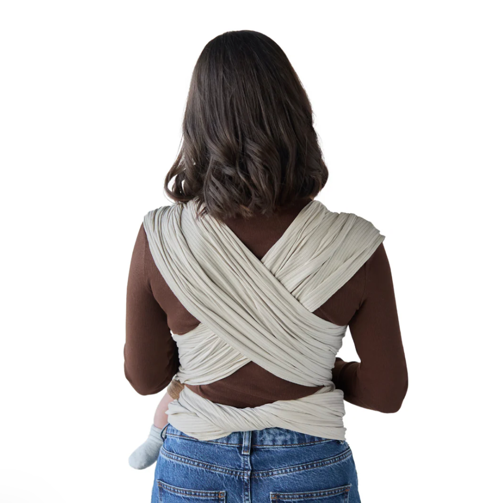 Babywikkeldoek van biologisch katoen - ribfluweel