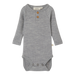 Lil' Atelier Fabel Wool Body - Grey Melange  - Hola BB