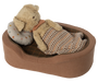 Maileg Maileg Medium cosy basket Brown - Hola BB