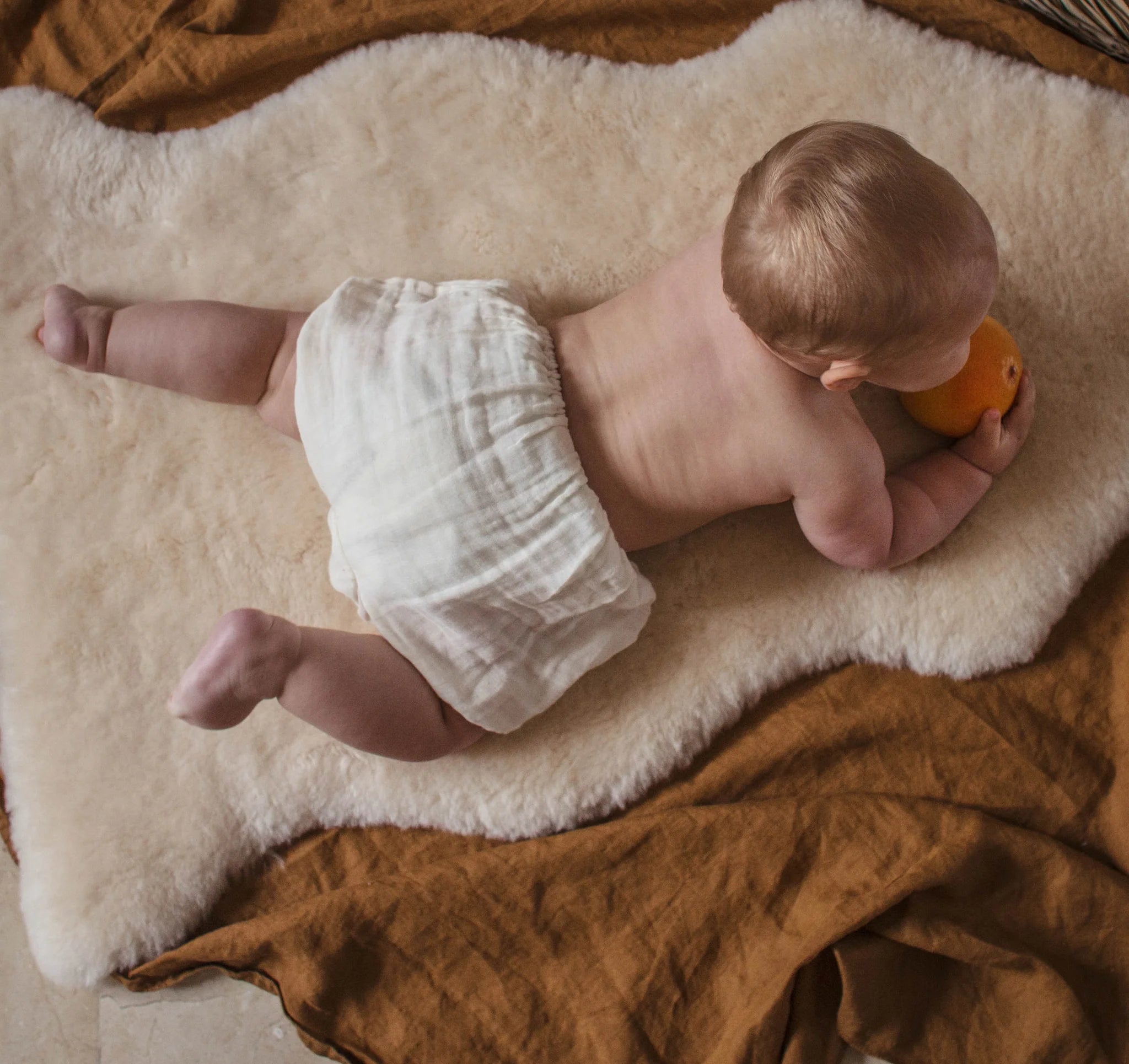 BINIBAMBA Sheepskin Playmat  - Hola BB