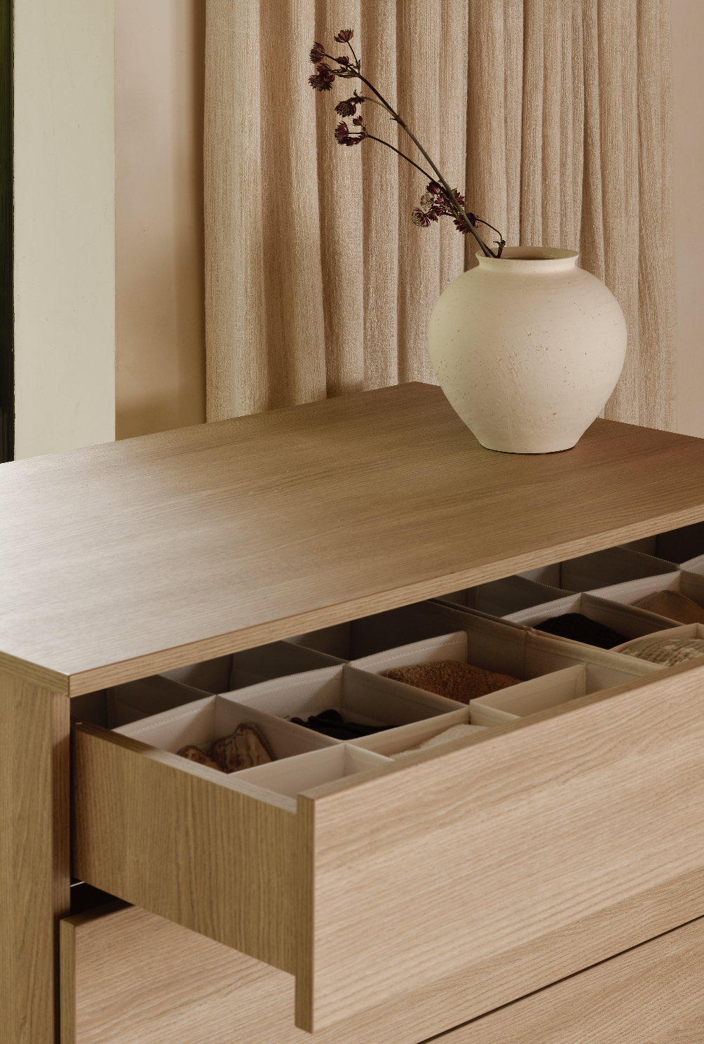 Flow Cassettiera - Honey Ash