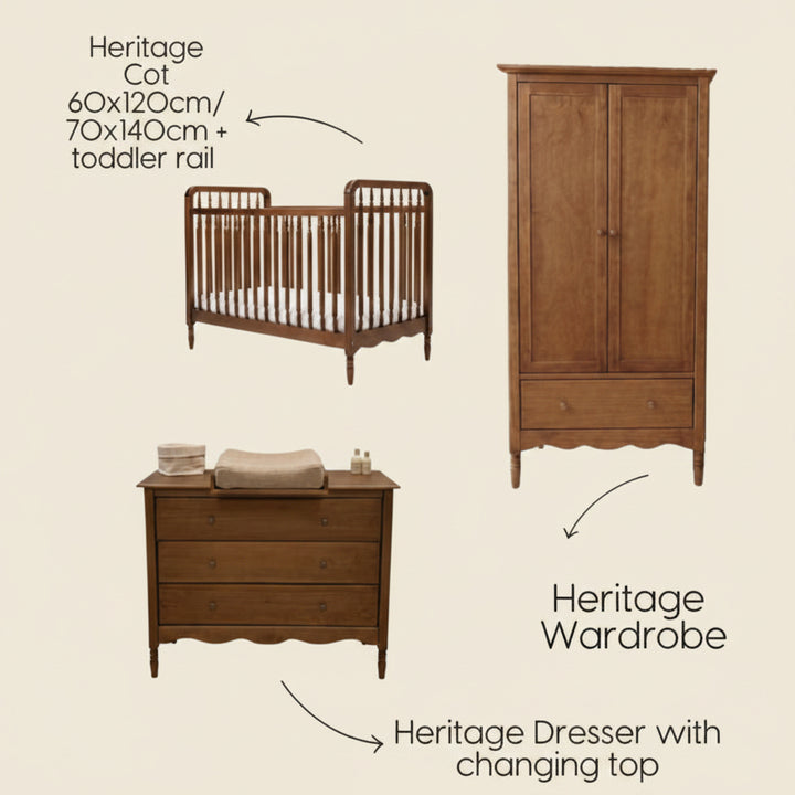 Heritage Vintage – komplet værelsessæt