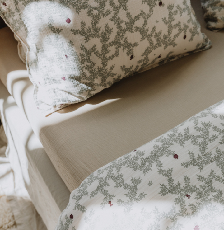 Fitted Sheet - Muslin 60x120