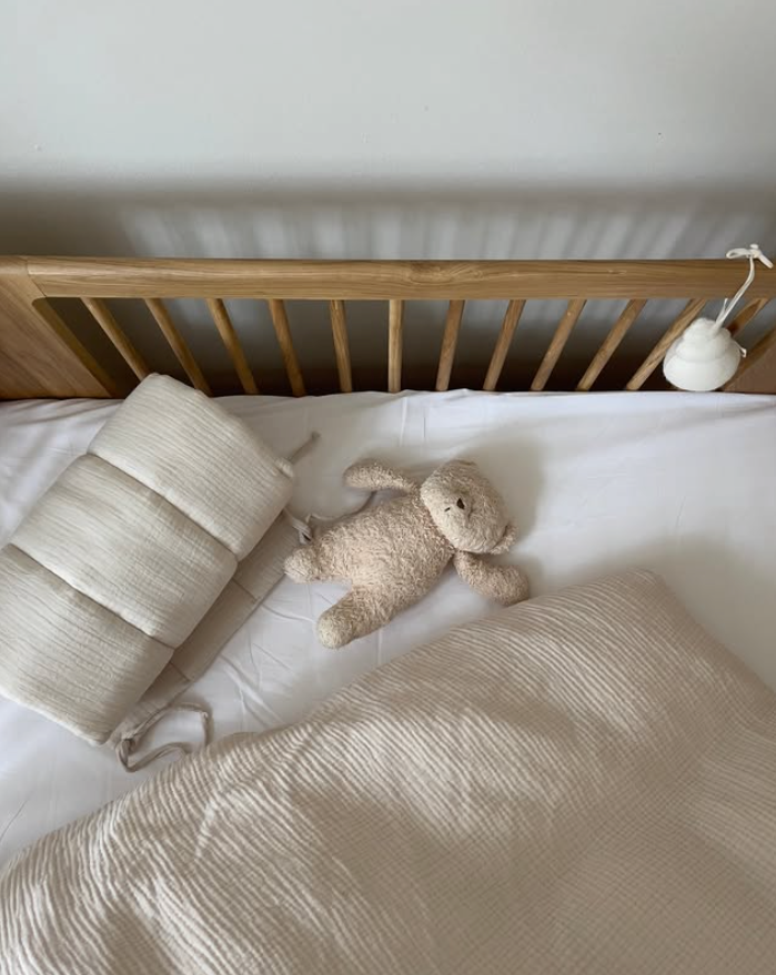 Sábana encajable de algodón orgánico