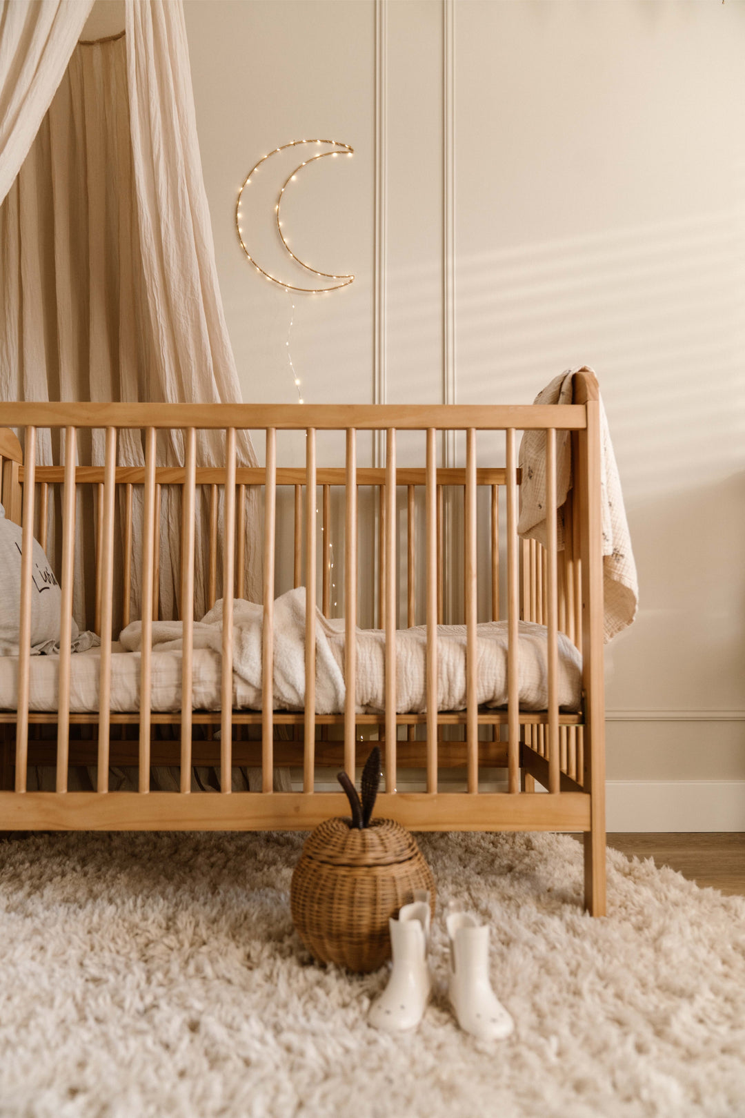 Rose Vintage Bebek Karyolası