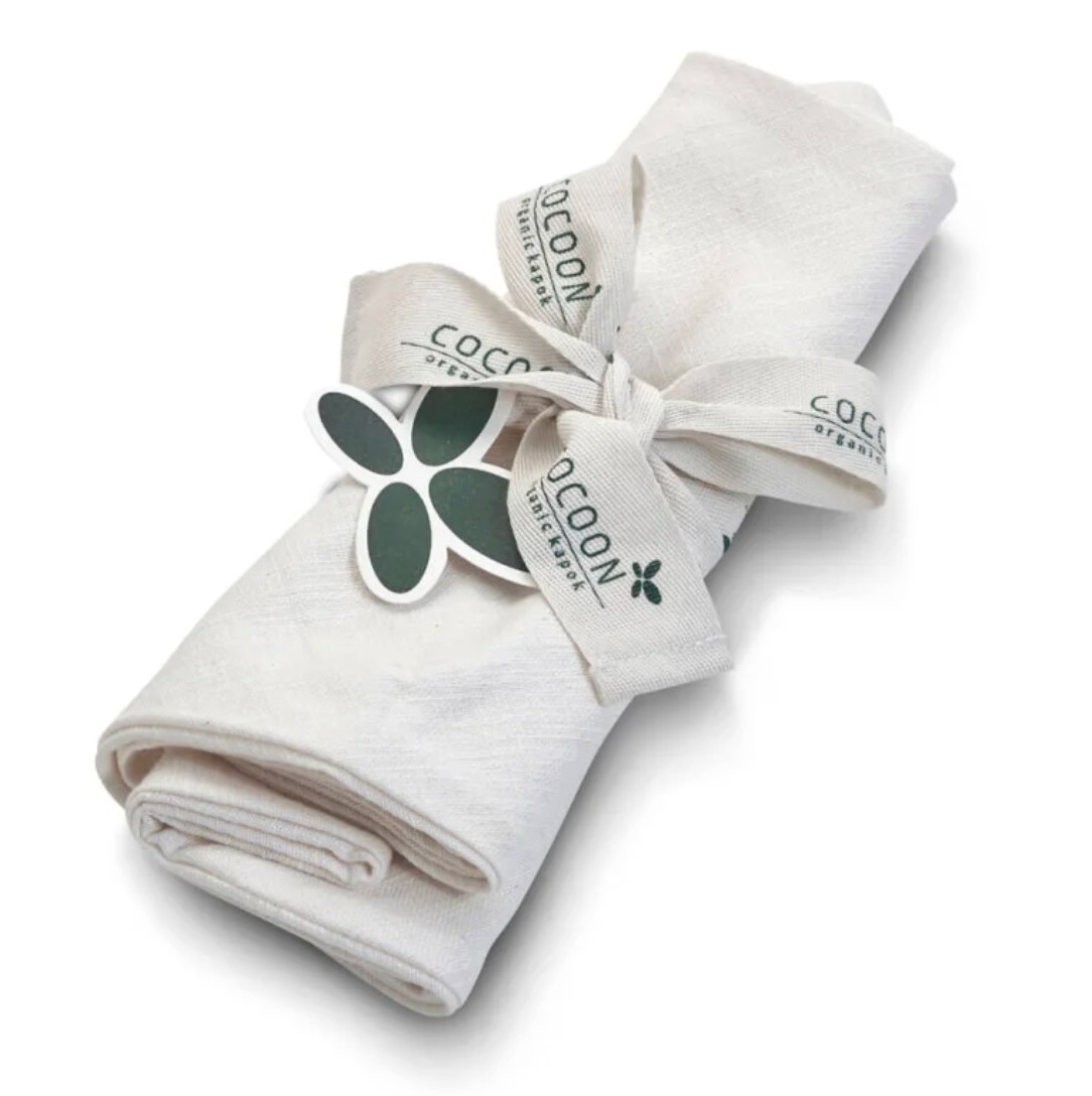 Органическая наволочка из капока для подушки кормления