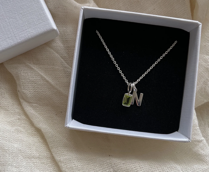 Ciondolo in Argento con Pietra Natale - Più Pietre