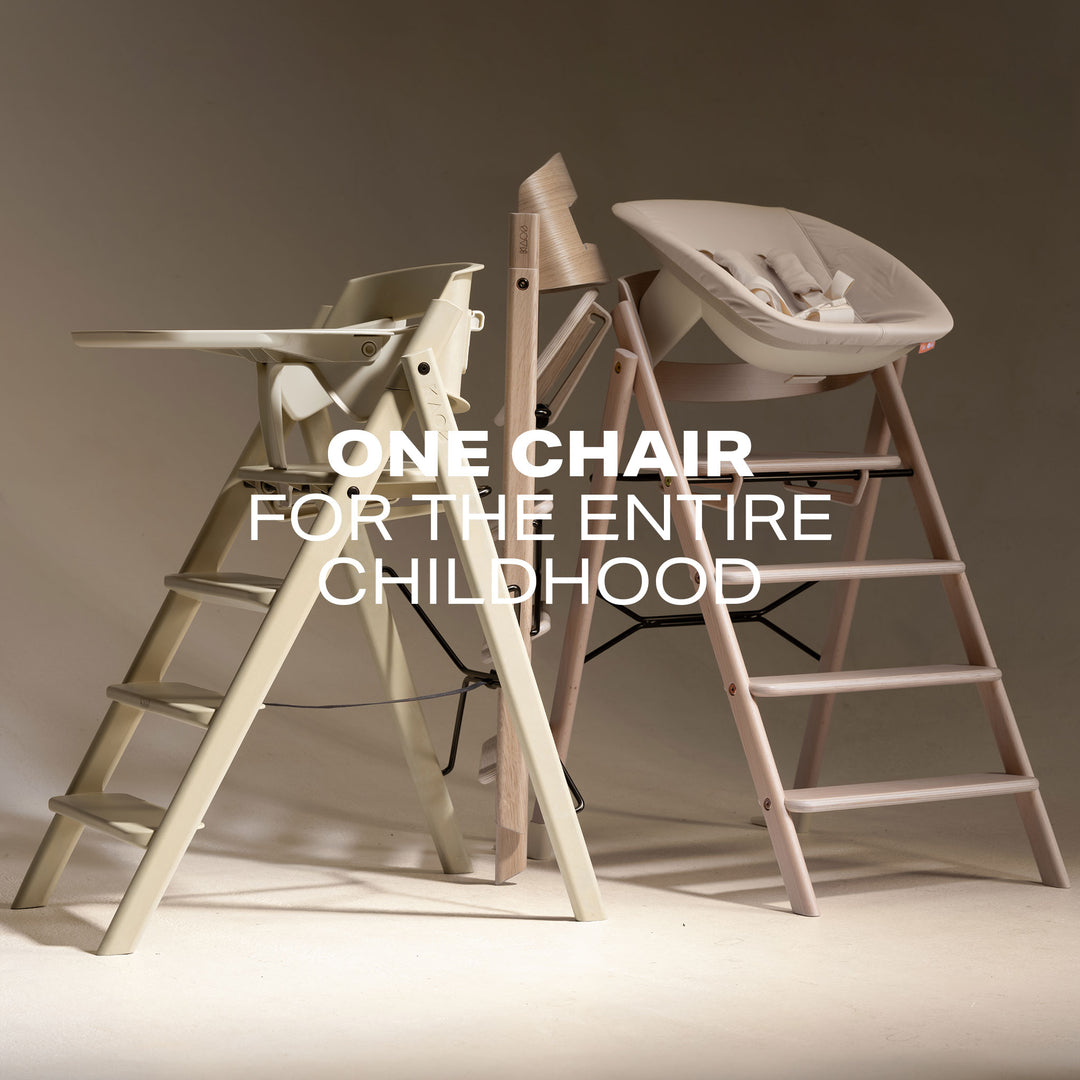 KAOS KLAPP® high chair - Wood