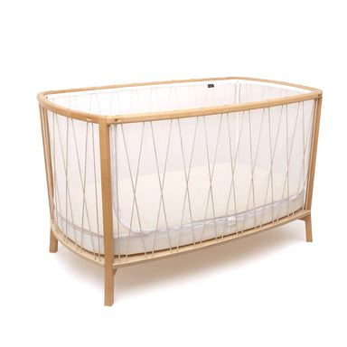 Charlie Crane KIMI Cot including Mattress & Topper Foam Mattress / Desert - Hola BB