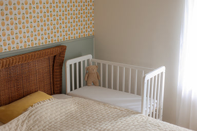 Woodies Wooden Co-Sleeper - White  - Hola BB