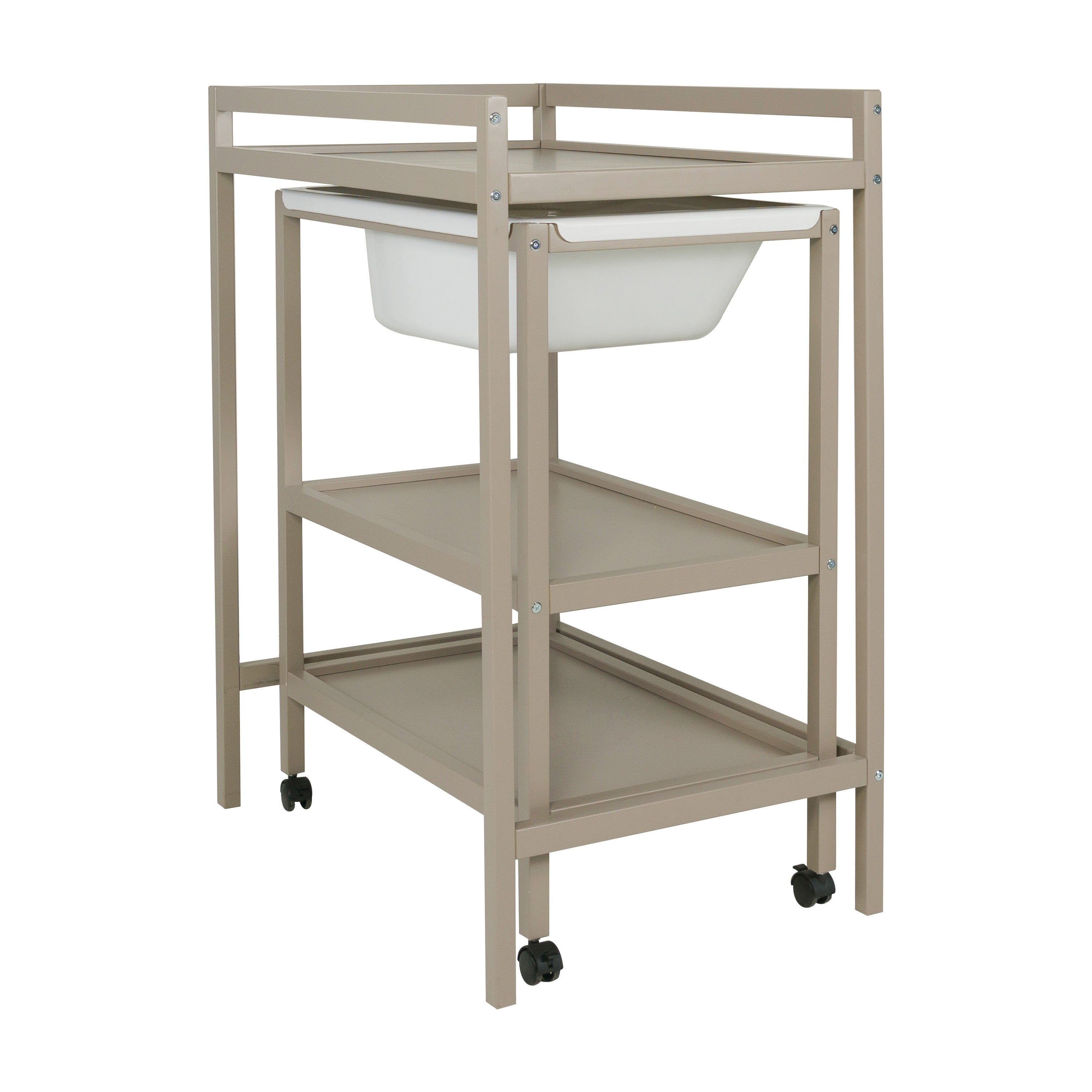 Quax Quax Changing Table With Bath - Basic - Stone  - Hola BB