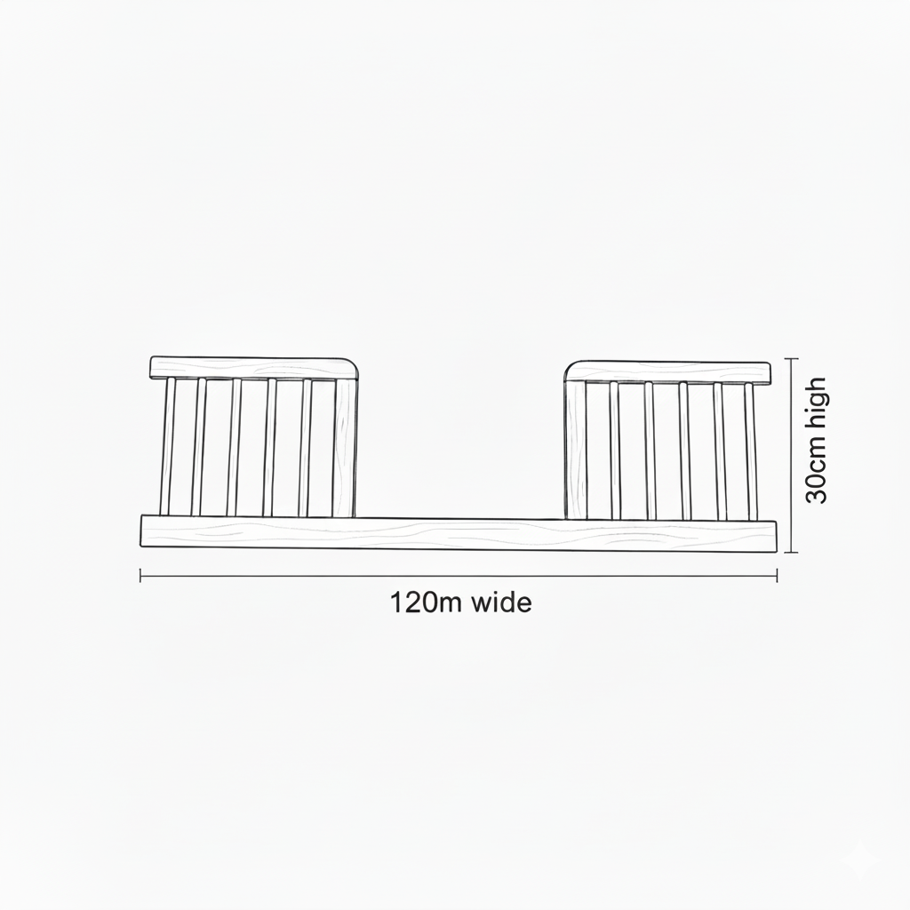 Rose Ліжечко Бічна панель денного ліжка