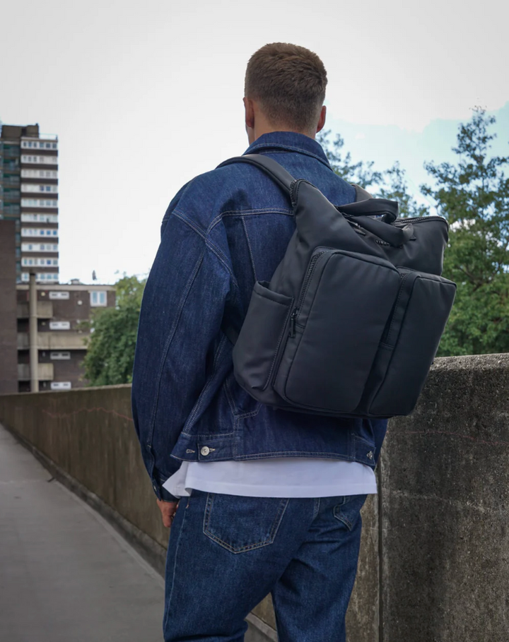 Sac à langer Ozzy - Noir mat