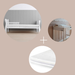 Woodies Woodies Noble Junior Bed White + Mattress + Noble White Desk  - Hola BB