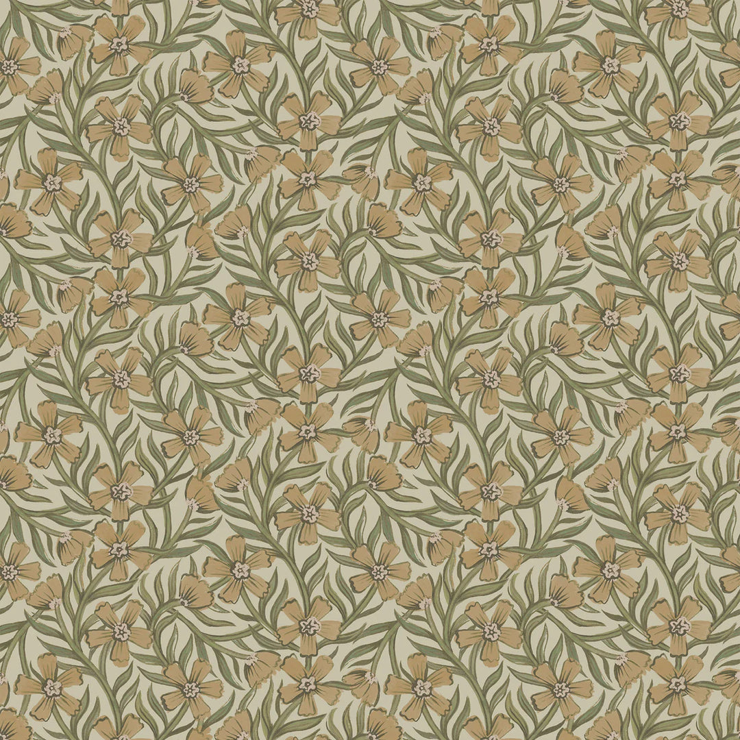 Summer Gray Sweet India Wallpaper Sweet India Beige - Hola BB