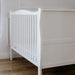 Woodies Woodies Noble White 2 in 1 Cot Bed + Mattress + Toddler Rails  - Hola BB