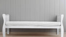 Woodies Woodies Noble White 2 in 1 Cot Bed + Mattress + Day Bed Side (140cm)  - Hola BB