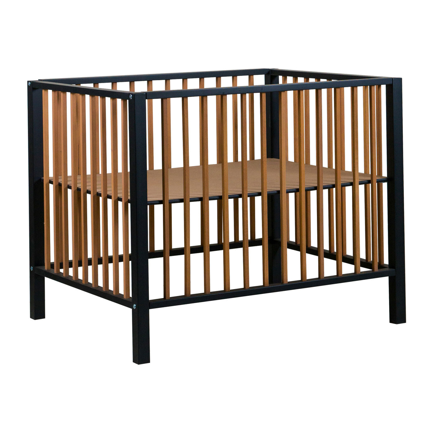 Quax Quax Playpen Nordic - Black-naturel  - Hola BB