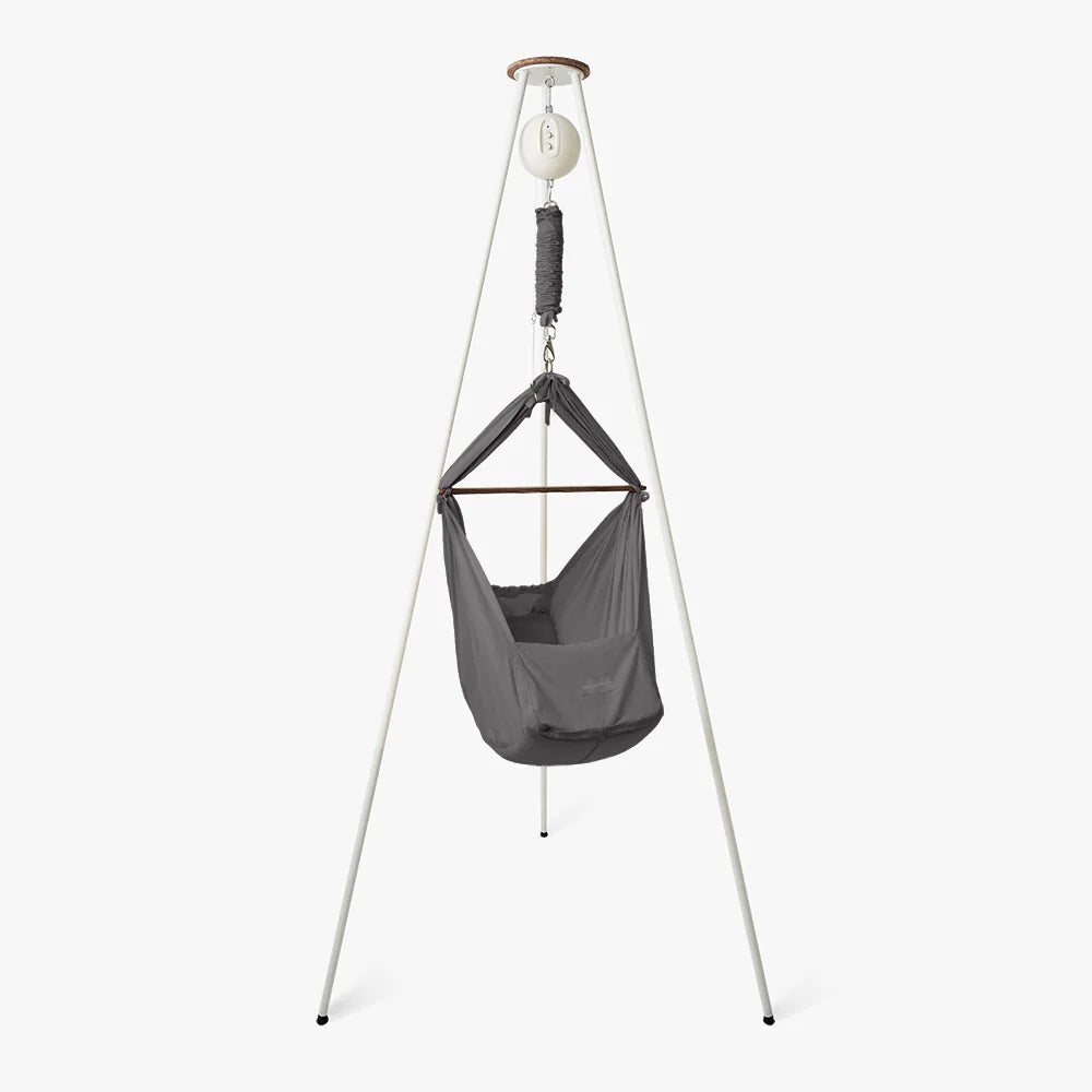 Moonboon Bundle - Baby Hammock, Motor and Tripod Stand Stone / White Tripod - Hola BB